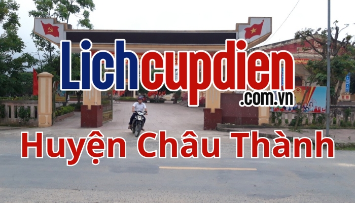 lịch cúp điện Huyện Châu Thành Kiên Giang