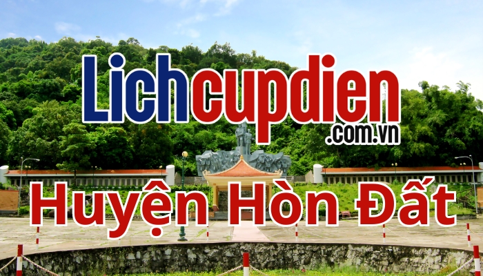 lịch cúp điện Huyện Hòn Đất