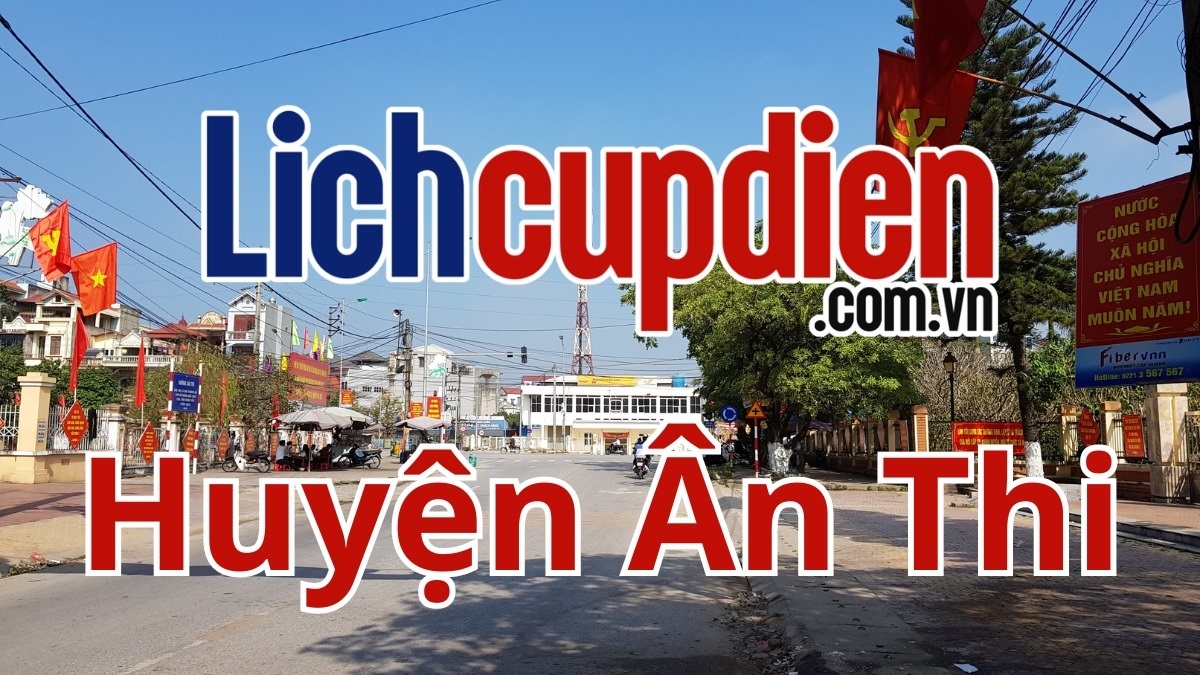 Lịch cúp điện huyện An Thi