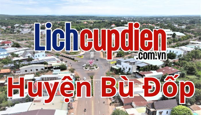 lịch cúp điện huyện bù đốp