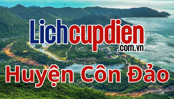 lịch cúp điện huyện Côn Đảo