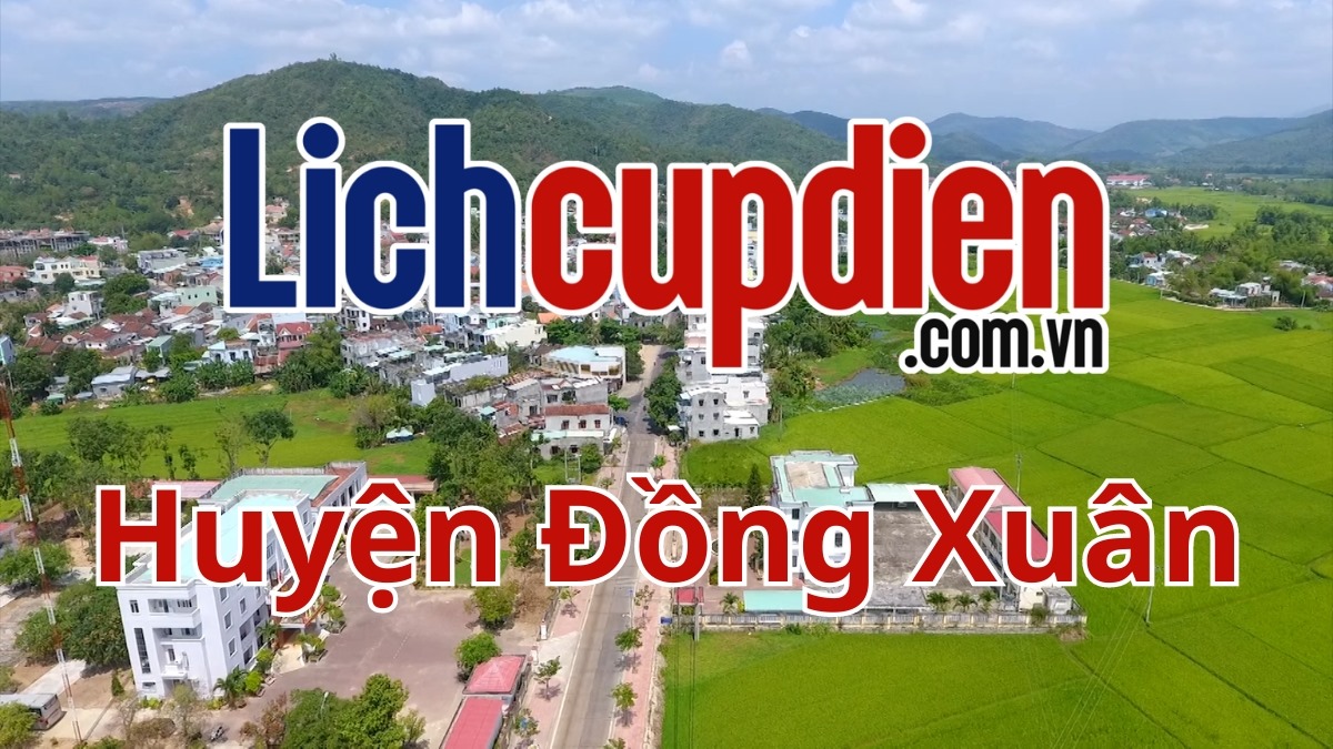 lịch cúp điện huyện đồng xuân