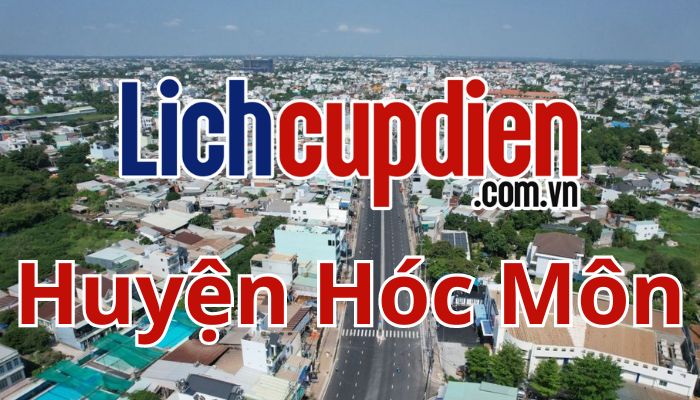 lịch cúp điện huyện Hóc Mon