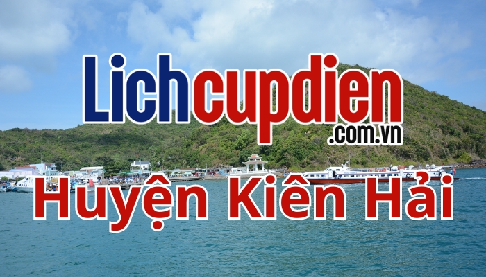 lịch cúp điện huyện Kiên Hải