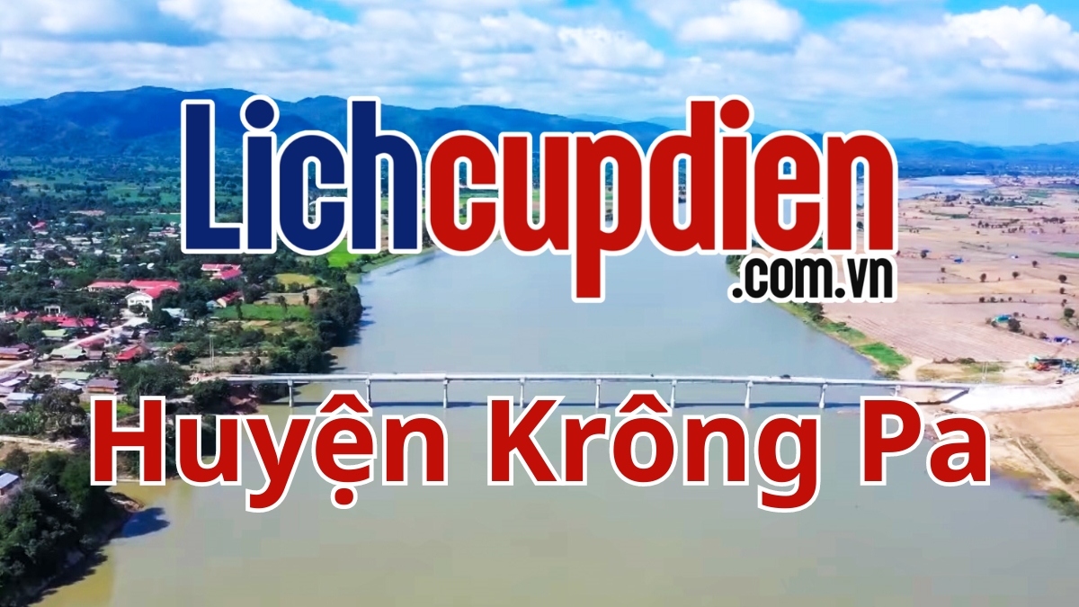 Lịch cúp điện huyện Krông Pa