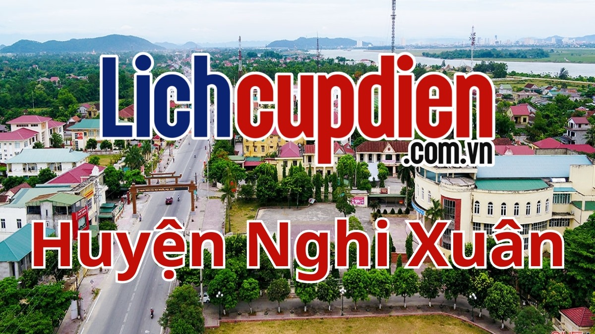 Lịch cúp điện huyện Nghi Xuân