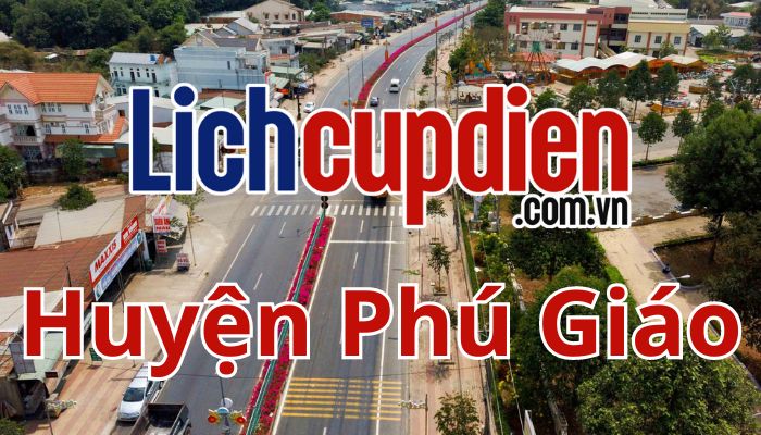 Lịch cúp điện huyện Phú Giáo