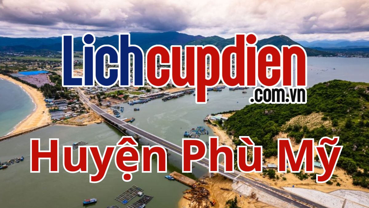 lịch cúp điện huyện phù mỹ