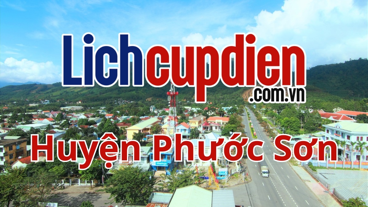 lịch cúp điện huyện phước sơn