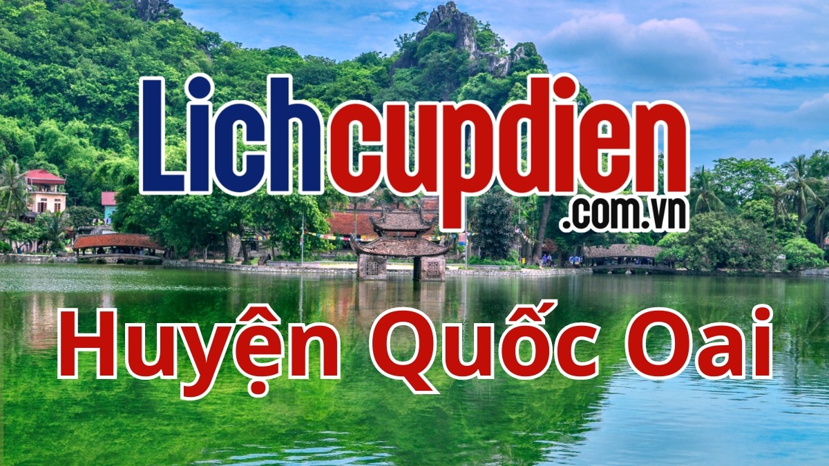 Lịch cúp điện huyện Quốc Oai