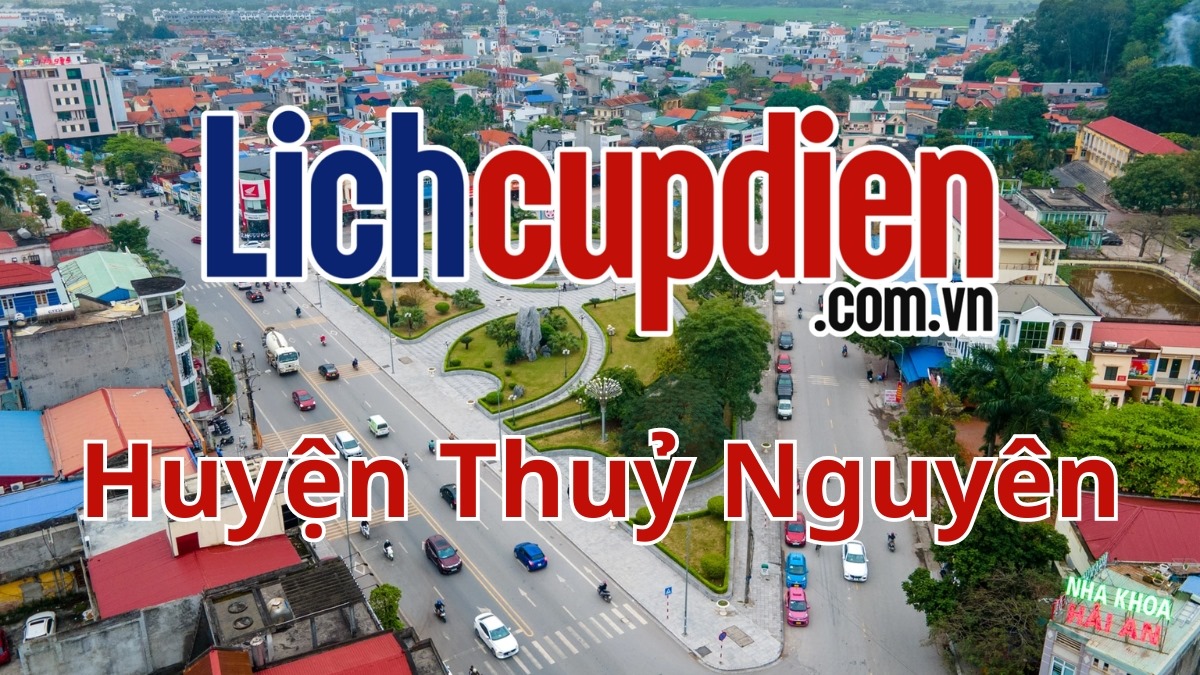 Lịch cúp điện huyện Thủy Nguyên