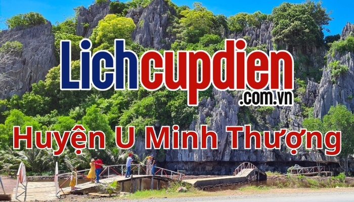 Lịch cúp điện huyện U Minh Thượng