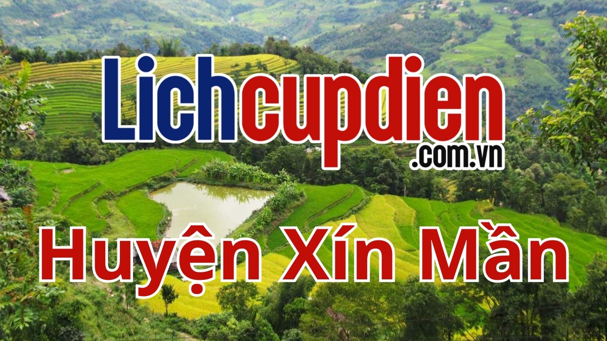 lịch cúp điện huyện Xín Mần