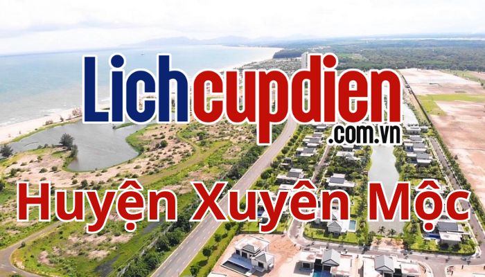 Lịch cúp điện huyện Xuyên Mộc