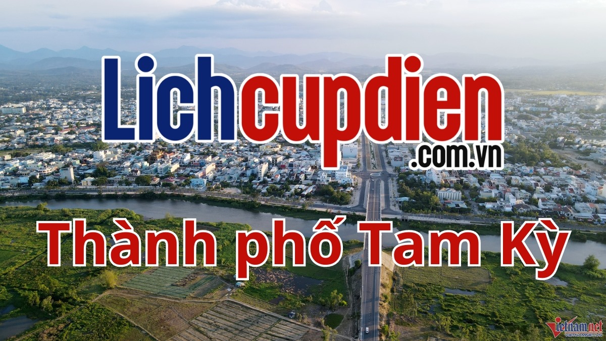 lịch cúp điện thành phố tam kỳ