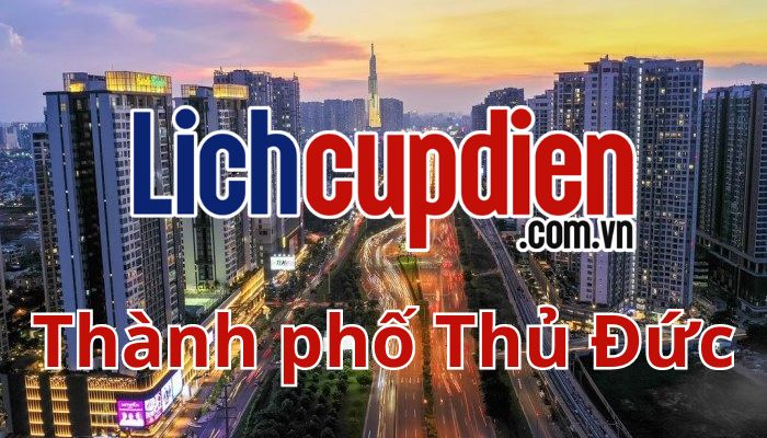 lịch cúp điện thành phố Thủ Đức